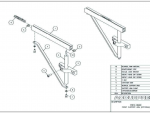 Press Brake Front Support Arm Assembly (Optional)