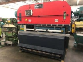 Guifil 110 Ton Hydraulic Press Brake 100 equipped with Automec Autogauge CNC Backgauge