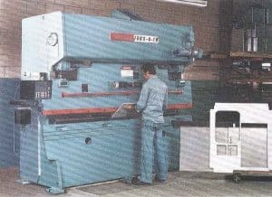 65-ton Model IS with programmable back gage