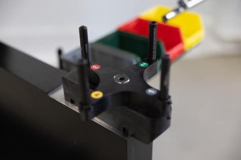 PressOne Electric Insertion Machine, close up